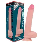 RockArmy Kingcobra skysto silikono dildo – 24 cm (9.4″) – kūno spalva — Nuotrauka 1