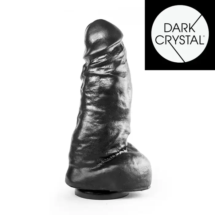 Dark Crystal черный дилдо – 25.5 cm (10″)