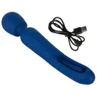 Sweet Smile 2in1 wand vibratorius su liežuvėlio funkcija – 24.3 cm (9.6″) – violetinis — Nuotrauka 13