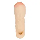 You2Toys Thicker & Bigger Extension Haut locekļa uzmava – 17 cm – miesas krāsa — Foto 3