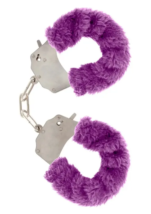 Furry Fun Cuffs – Purple