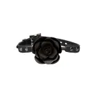 Forbidden Removable Rose Ball Gag – Black — Photo 5