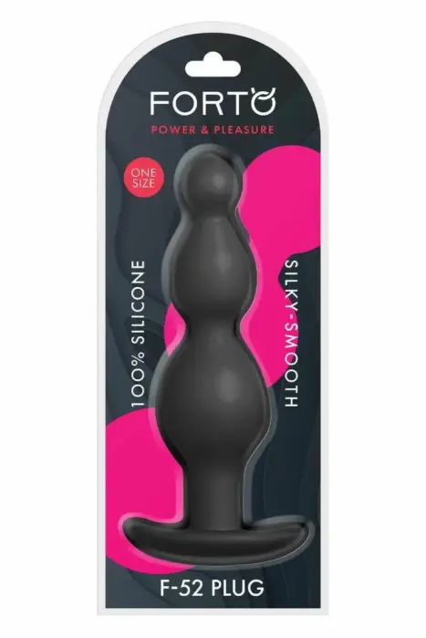 FORTO F-52 Cone Beads elastīga bumbiņu sistēma – 13.5 cm (5.3″) – Melns