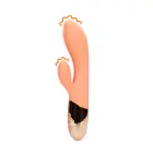 Loveline Ceramic Peach двойной вибратор – 20 см (8″) – розовый — Фото 1