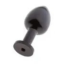 MALESATION Aluminum Anal Plug with Suction Cup – S – Black — Photo 4