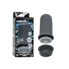 Milk Master Grip-N-Stroke vibruojantis vaginos masturbatorius su siurbtuku – pilkas — Nuotrauka 10