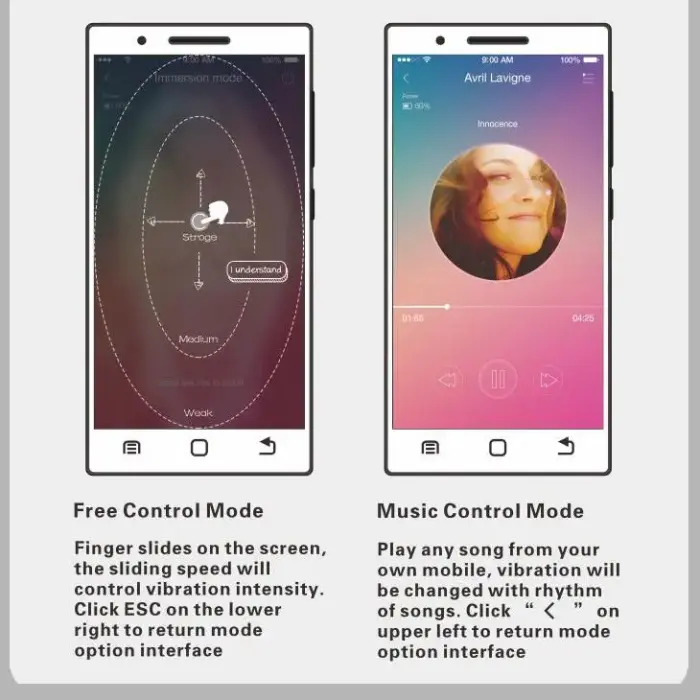 PRETTY LOVE AUGUST вибратор для точки G – с управлением через app, перезаряжаемый