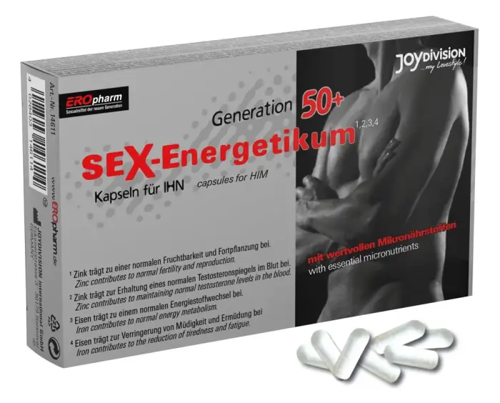 Sex Energetikum пищевая добавка для мужчин – 40 капсул