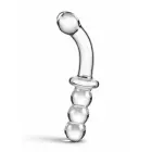 Dvipusis analinis ir G taško dildo – Skaidrus — Nuotrauka 5
