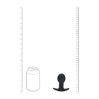 LEVELZ Single Bulb вибрирующая анальная пробка – Черный — Фото 7
