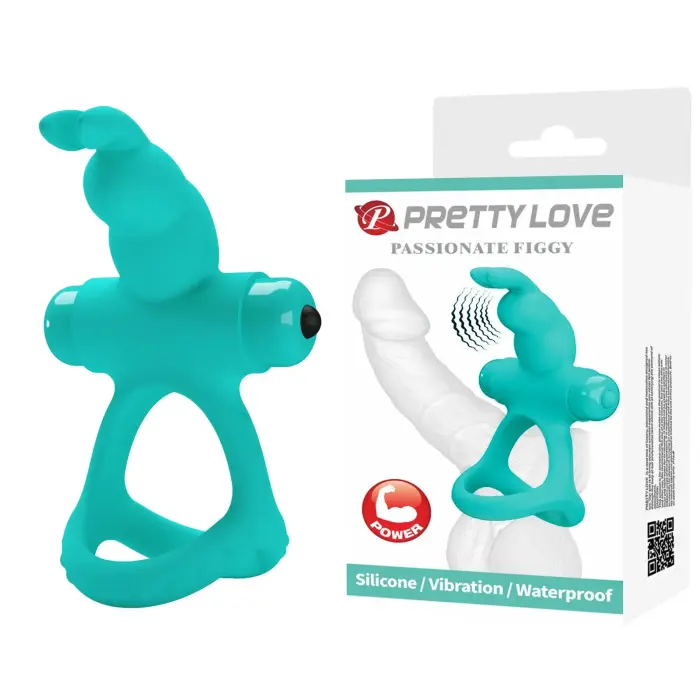 PRETTY LOVE – PASSIONATE FIGGY вибрирующее кольцо для члена