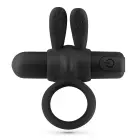 Wonka Vibrating Cockring with Bullet – Black — Photo 2
