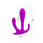 PRETTY LOVE - EDGAR dildo – 18 cm – Rozā Foto 8