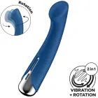 Satisfyer Spinning G-Spot 1 Rotating G-Spot Vibrator – 18 cm (7″) – Blue — Photo 2