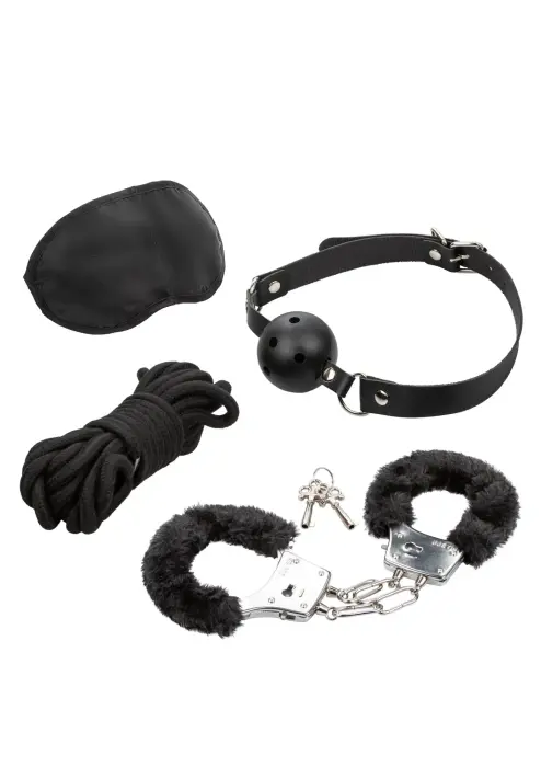Pleasure Kits Explorer Collection – bondage starter kit – black