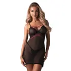 Obsessive Novenes Lingerie Set – Black / Pink – XS/S — Photo 1