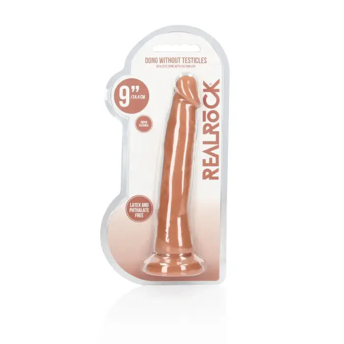 Reālistisks dildo – 23 cm (9″) – Miesas krāsa