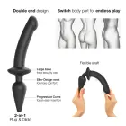 Strap-On-Me Switch Plug-In Hybrid Model S Dildo – Black — Photo 3