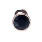 MyLove Toys Jewellery Red Gold Anal Plug – 7 cm (2.8″) – Black — Photo 2