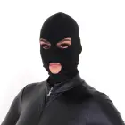 Black BDSM Hood Classic 3 Hole — Photo 6