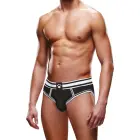 Prowler Open Brief – Black/White – XS — Photo 3