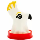 CONDOMERIE hand-painted decorative condom – White Parrot — Photo 2