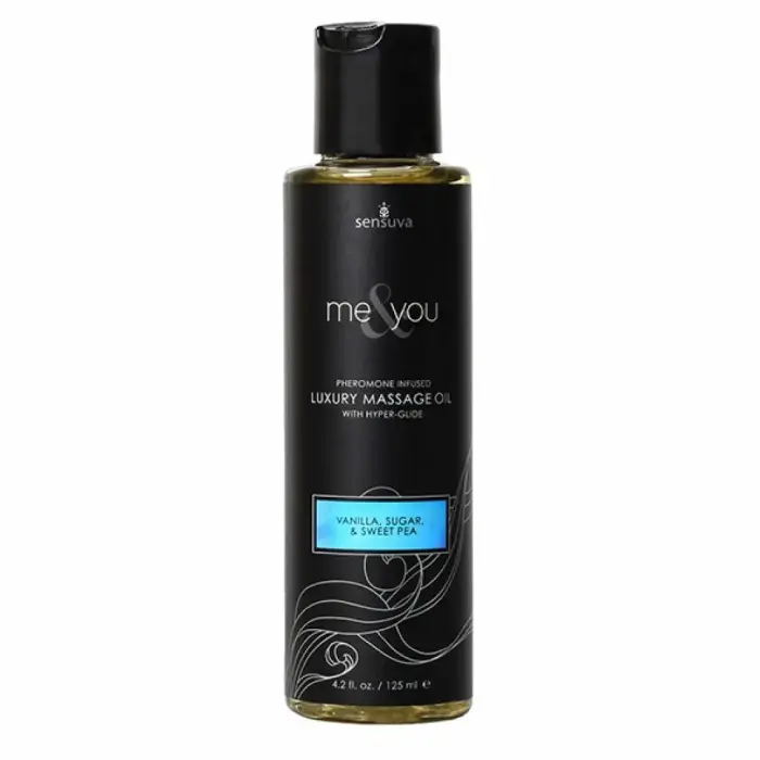 Sensuva Me & You массажное масло Vanilla Sugar & Sweet Pea – 125 ml