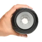 Curve Toys вибрирующий и сжимающий мастурбатор – 10 cm (4″) – черный — Фото 6