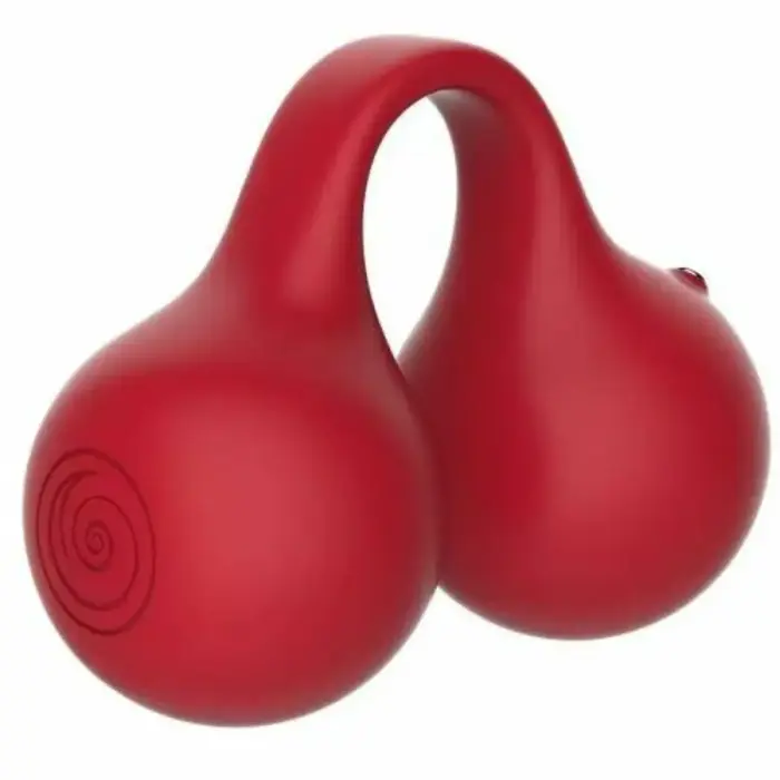 SNAIL VIBE Twinn Cherry пальчиковый вибратор – 3 cm (1.18″) – красный