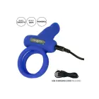 Dual Pleaser Enhancer – rechargeable vibrating cock ring with tongue and remote — Photo 6