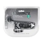 LEVELZ Vibrating Cock Sleeve and Ball Ring – Black — Photo 2