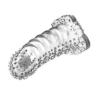 BAILE – Brave Man vibruojanti varpos rankovė – 18 cm – skaidri — Nuotrauka 2