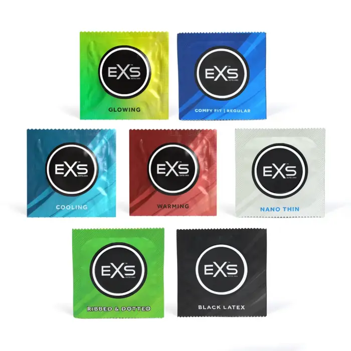 EXS Erinevate kondoomide valikpakett 1 – 48 tk