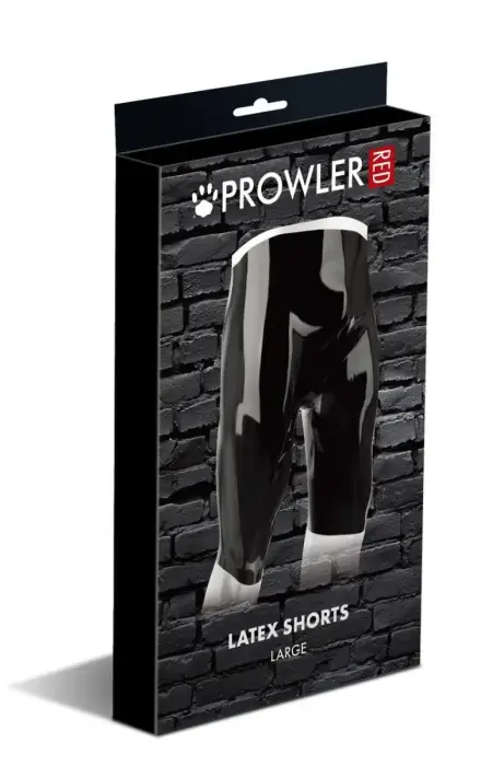 Prowler RED Latex Shorts – Large