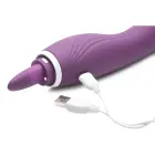 Lickgasm – vibratorius su 8 laižymo ir čiulpimo funkcijomis – 8 cm (3″) – violetinis — Nuotrauka 8