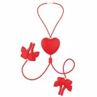 ARMONY magnetilised nibuklambrid Butterfly Shape – punased, 9 vibratsioonirežiimi — Foto 7
