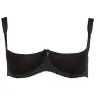 Cottelli Collection liemenėlė su reguliuojamomis platumomis – juodas – 85E — Nuotrauka 5