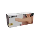 INFERNO õõnes strap-on dildo – 18 cm (7″) – nahavärv — Foto 2
