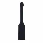 Sportsheets Edge Spiked Paddle чёрная – силиконовая шлёпалка с металлическим стержнем — Фото 5