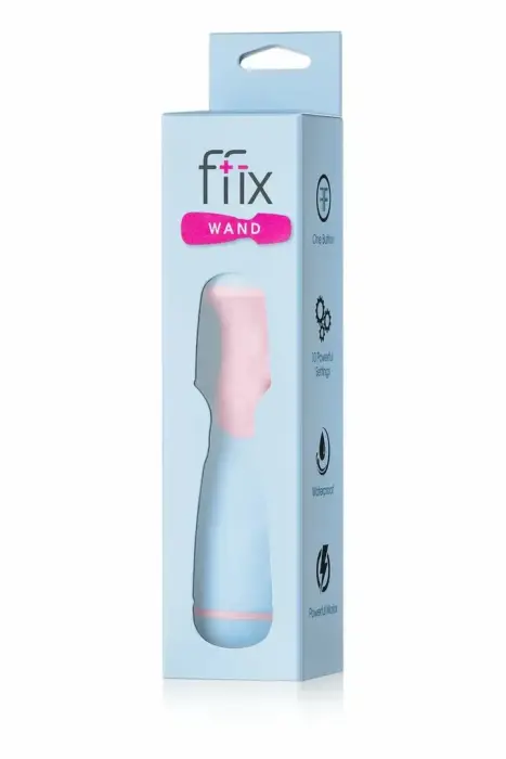 FemmeFunn FFix wand вибратор – 14.7 cm (5.8″) – синий