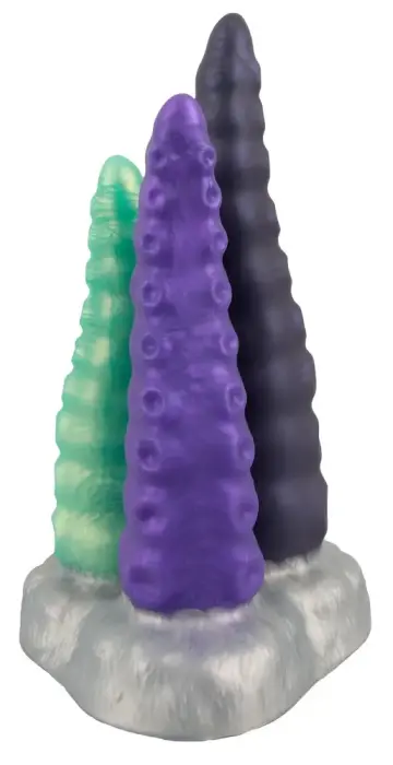 Beasty Cocks Triple Tentacle Dildo – 22 cm (8.5″) Photo