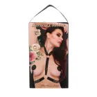 Harness Deluxe kūno petnešos – juodos — Nuotrauka 5