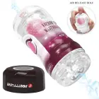 PRETTY LOVE - Vacuum Cup Masturbator Black Hole ABS TPR — Photo 2