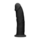 Reālistisks divslāņu dildo – 15 cm (6″) – Melns Foto 2