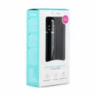 Love Diamond reljefs vairāku ātrumu vibrators – melns – 13 cm — Foto 2