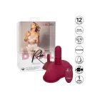 Dual Rider Thrust & Grind vibratorius su stūmimo funkcija ir dviem varikliais – raudonas — Nuotrauka 5