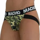 Macho MX28MV – jockstrap with double rear straps – military green – L — Photo 2