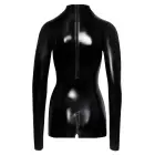 Latex Bodysuit Open Cup – Black Photo