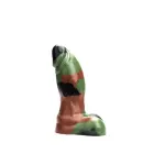 Kiotos Revolt Green Army 08 Medium – silikona dildo – 18,5 cm — Foto 1