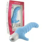 Двойной вибратор FeelzToys Fonzie – 16 см (6.3″) – фиолетовый — Фото 3